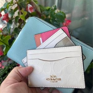 Coach wristlet and wallet/purse card (cash) insert